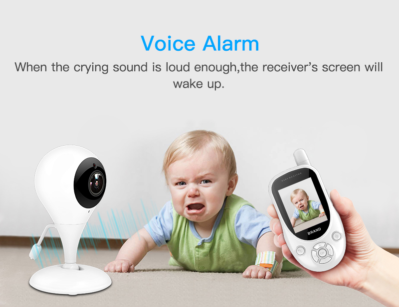 2.4 inch baby monitor HD baby monitor voice intercom wireless childcare device